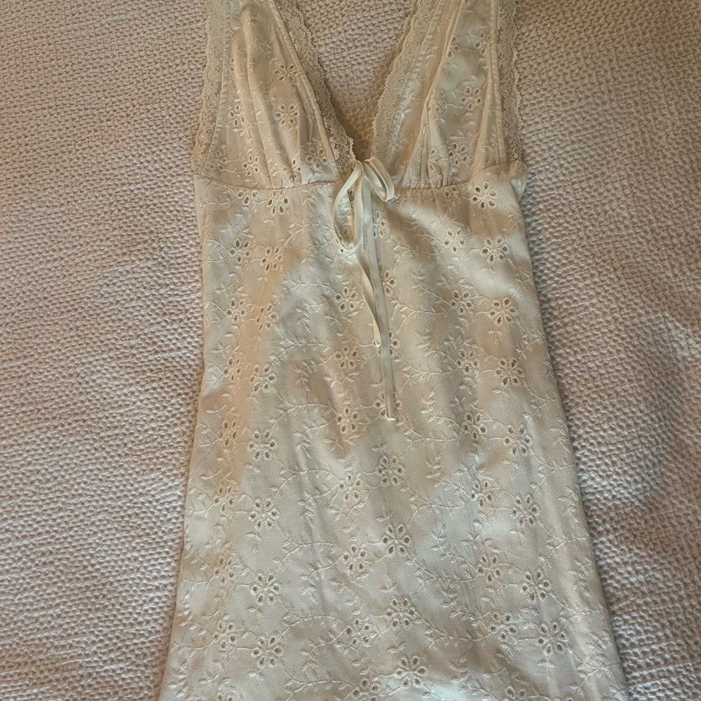 White Mini dress